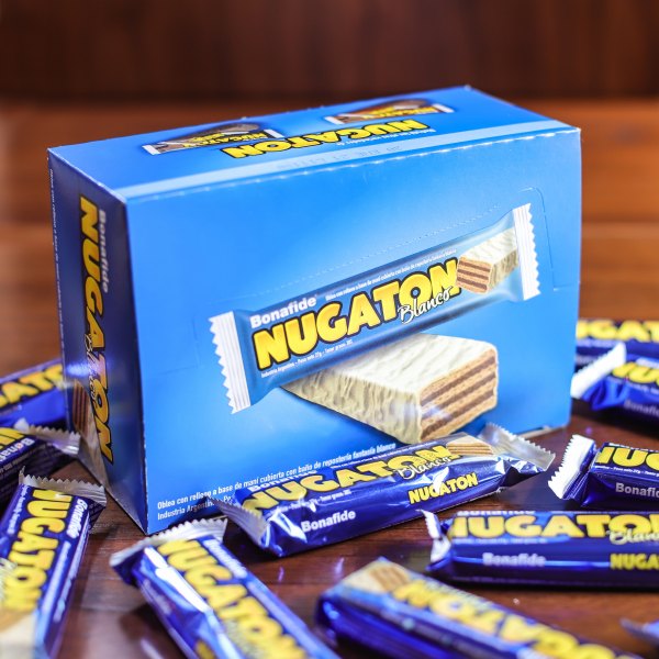 DISPLAY NUGATON BLANCO X 24 U en Rosario