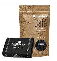 Capsulas recargables (4 U Nespresso) + 250 g CAFE  marca Bonafide