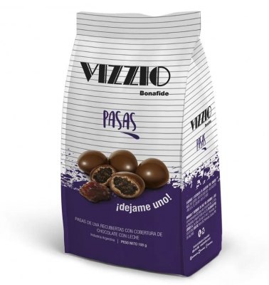 Vizzio Pasas de Uva 80 Gr