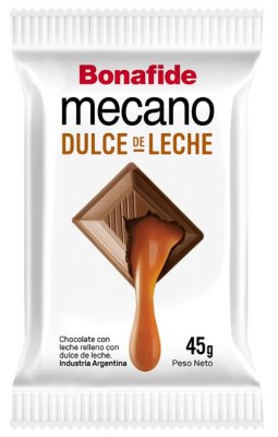 Display tableta Mecano Leche x 45gr