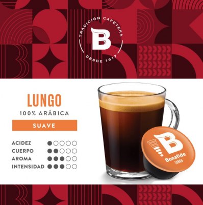 Capsulas LUNGO compatibles con Dolce