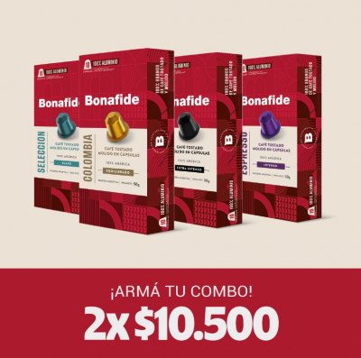 Capsulas NESPRESSO Combo x 2