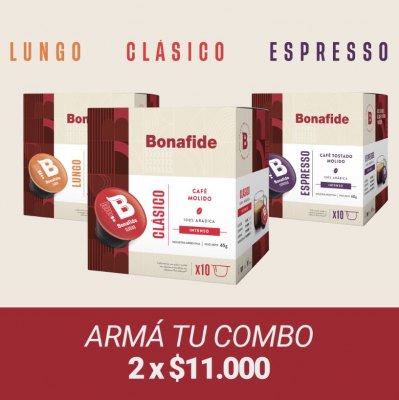 Capsulas Dolce Combo x 2