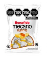 BOLSA DE HUEVOS MECANO BLANCO X 126 Gr marca Bonafide