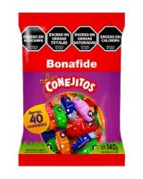 Bolsa conejitos chocolate Bonafide x 140g marca Bonafide