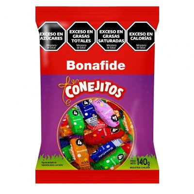 Bolsa conejitos chocolate Bonafide x 140g